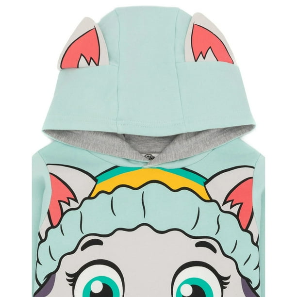 Paw Patrol Boys Girls Everest 3D Ears Hoodie