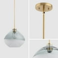 thumbnail image 6 of Brio Lighting  Phoebe Glass Mini Pendant Light - Gold, 6 of 8
