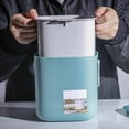 thumbnail image 3 of lanema 2 Tiers Kitchen Compost Bin Odorless Compost Bucket with Carrying Handle Indoor Food Waste Bin Easy to Trash Can, 3 of 16