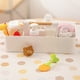thumbnail image 5 of Caja organizadora de sobremesa con asa • Almacenamiento cosmético y teledirigido • Organizador de plástico 32x15x8cm • Beige, blanco, gris, 5 of 6