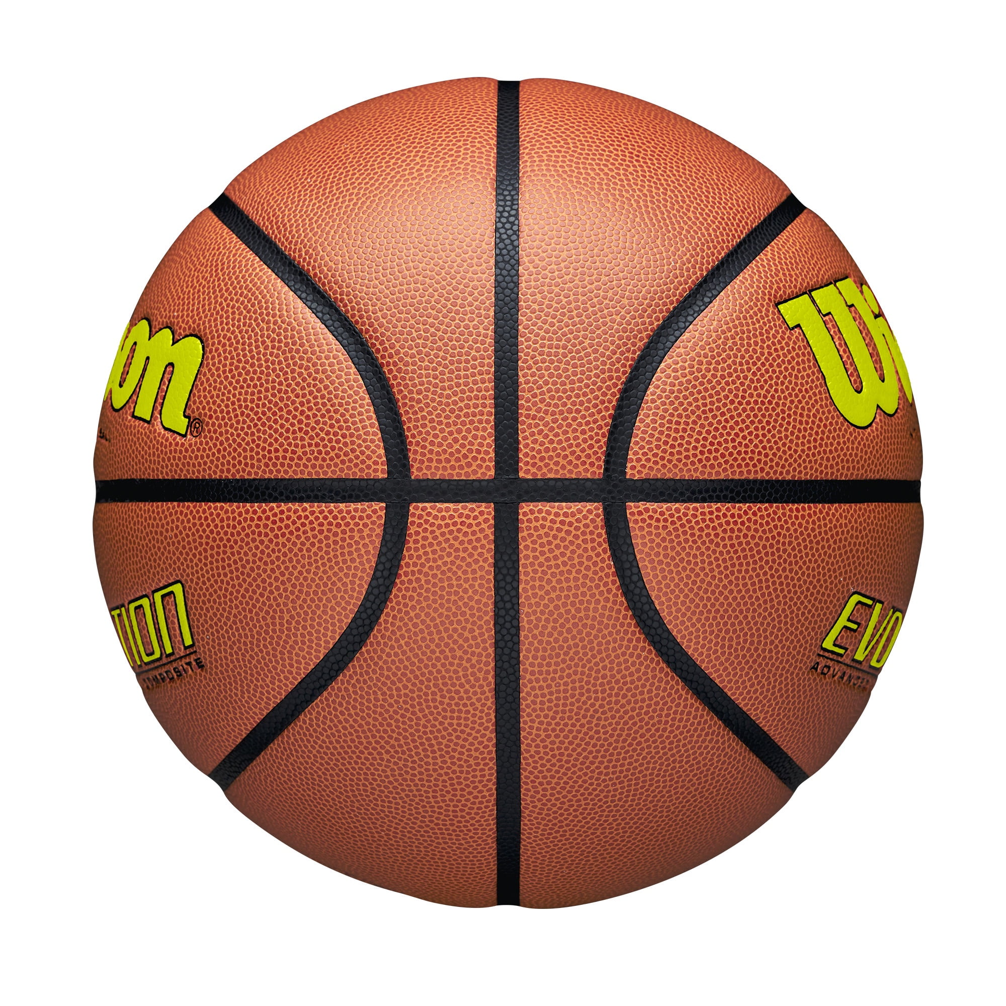 Wilson Evolution Indoor Game Basketball - Optic Yellow, Size 6 - 28.5"