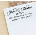 thumbnail image 3 of Printtoo Personalized Self Inking Stationary Rubber Stamp Return Address Wedding Invitation, 3 of 6