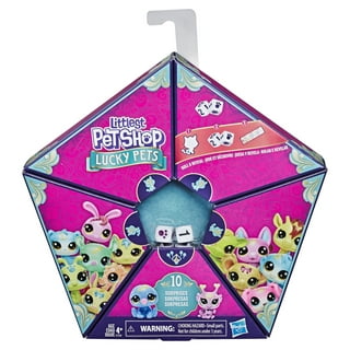 LPS Toy Mini Littlest Pet Shop Purple Cocker Spaniel Dog Puppy Flower Eyes  Toy for Boys Girls Kids Gift 