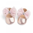 thumbnail image 5 of BESLY Baby Newborn Girl Princess Shoes Moccasins Premium Lightweight Soft Sole Crib Shoes Toddler Shoes, 5 of 5