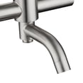 thumbnail image 4 of Grifo Mezcdor de de Acero Inoxidable, Sistema de Baño, Desviador de , Núcleo de Válvu de Cerámica, Superficie Montada en Pared, Válv Baoblaze cabeza de ducha de baño, 4 of 8