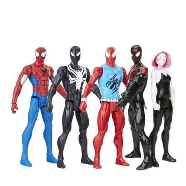 Hasbro Spider-Man Marvel Titan Hero Toys, Assorted Style - 4 Piece ...