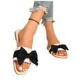 thumbnail image 6 of Viluyesy Slippers for Women Comfortable Non-Slip Flat Bottom Footwear for Women Black Size 43, 6 of 10