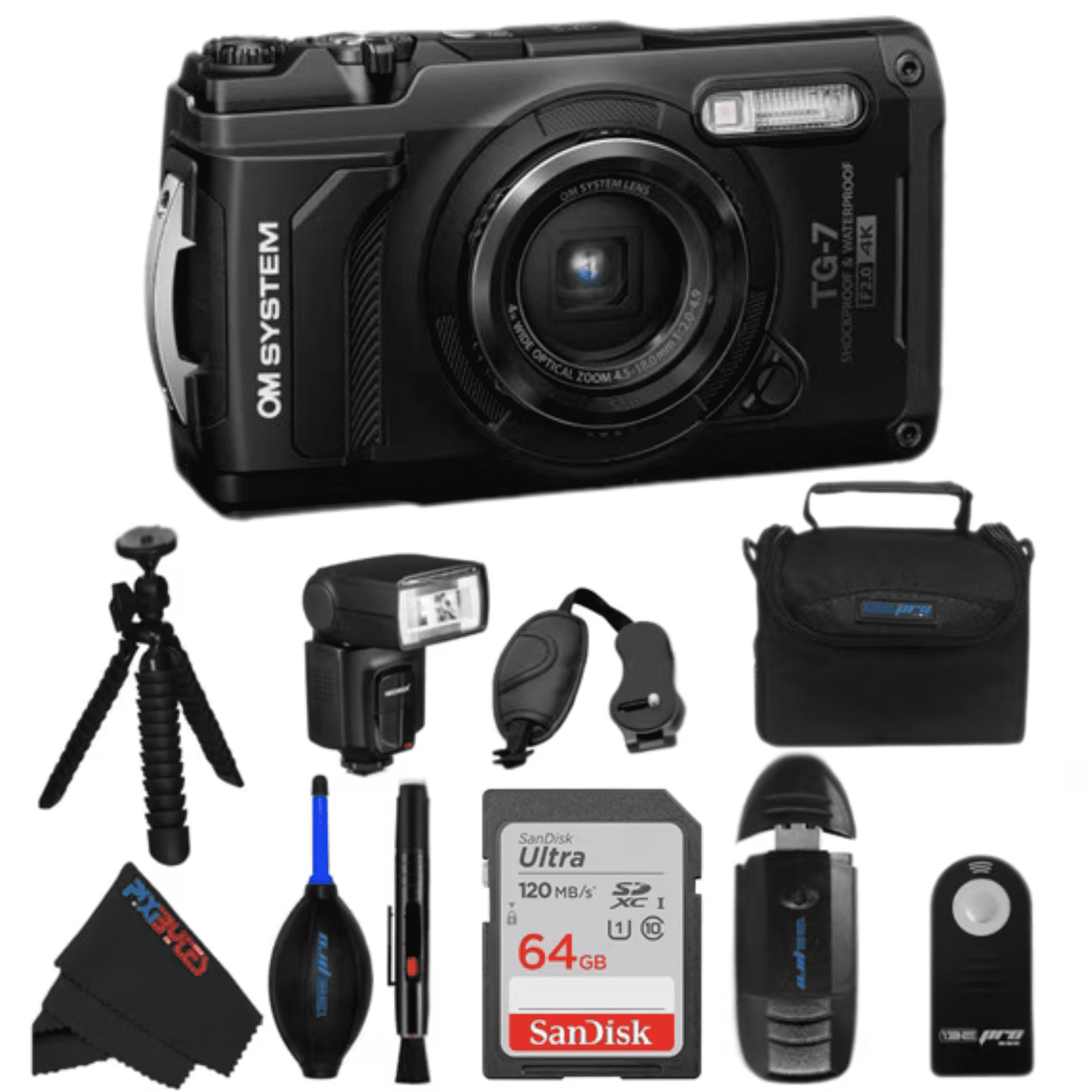 ■OLYMPUS Tough TG-6 Olympus Tough TG-6 Compact Digital Camera - Black, Shoot, Pro