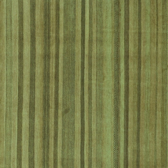 Ahgly Company Indoor Square Oriental Turquoise Blue Modern Area Rugs, 7' Square