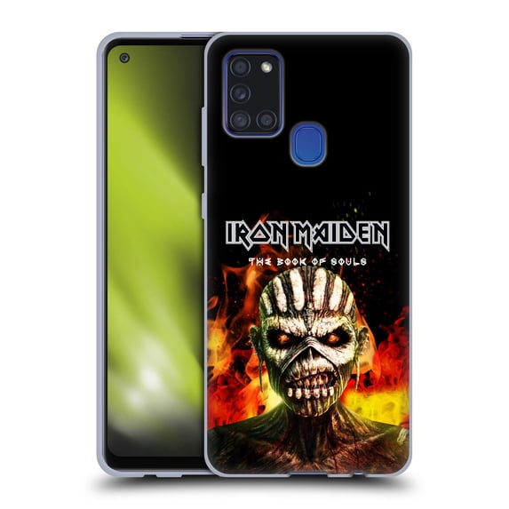 Head Case Designs Officially Licensed Iron Maiden Tours TBOS Soft Gel Case Compatible with Samsung Galaxy A21s (2020)