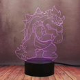 thumbnail image 1 of Wekity Super Mario Game Cartoon Lamp 3d Illusion Night Light Bowser Big Devil Led Touch Lamp 16 Color Changing Table Lamp With Remote Control Creativ, 1 of 4