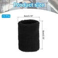 thumbnail image 2 of Uxcell Wrist Sweatbands Sports Wrist Bands for Men & Women Athletic Absorbent for Basketball Football Tennis Running Black, 2 of 6