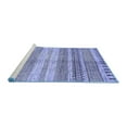 thumbnail image 2 of Ahgly Company Machine Washable Indoor Rectangle Abstract Blue Modern Area Rugs, 8' x 12', 2 of 4