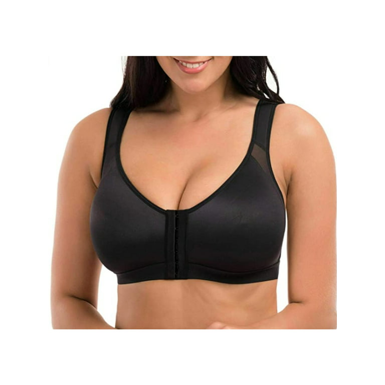Ladies Posture Corrector Bra Wireless Back Support Lift Up Front