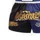 thumbnail image 2 of Calzoncillos De Boxeo Pantalones cortos de boxeo Pantalones cortos de boxeo transpirables Equipo deportivo (XXL Negro Azul), 2 of 7