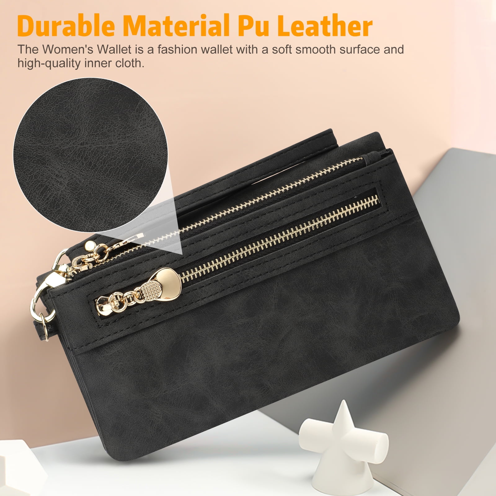 Hebetag Leather Clutch Purse Wallet for Men India | Ubuy
