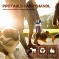 thumbnail image 6 of TIOVERY Upgraded Dog Food Storage Container Small, Cat Food Container Airtight, Pet Food Container Dispenser with Pour Spout, Measuring Cup and 4 Seal Buckles for Dogs, Cats, Birds (Blue), 6 of 9