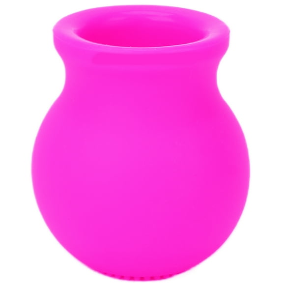 Silicone Lip Plumper Tool, Soft Comfortable Lip Plumper Device Beauty Mouth Quickly Lightweight Portable Large Suction With Brush For Daily Use Pink
