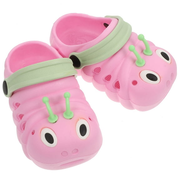 Raindrops Pink EVA Kids Sandals for Beach and Daily Wear Comfortable Lightweight Design Fits Size 29 Length 17cm