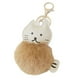 thumbnail image 1 of Jumpingount Llavero de tacto suave, lindo y funcional para dueños de gatos, llavero de gato, llavero, los mejores regalos Accesorios de disfraces Marrón, 1 of 6