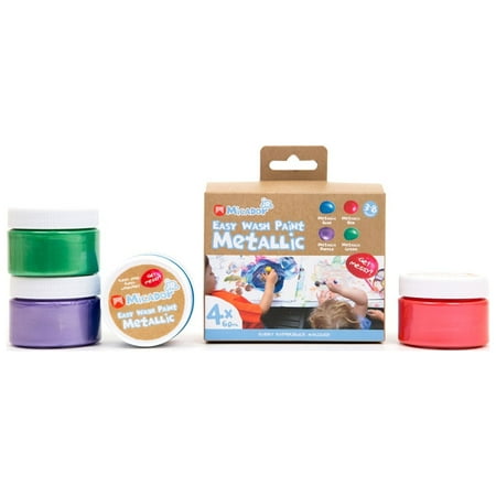 UPC: 9313306068331 | Micador jR. Easy Wash Paint Set 4-Colors Metallic