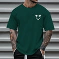 thumbnail image 2 of Gubotare Men's Short Sleeve Tee Shirt Crewneck Short Sleeve Tee Shirt for Men (AG,S), 2 of 3