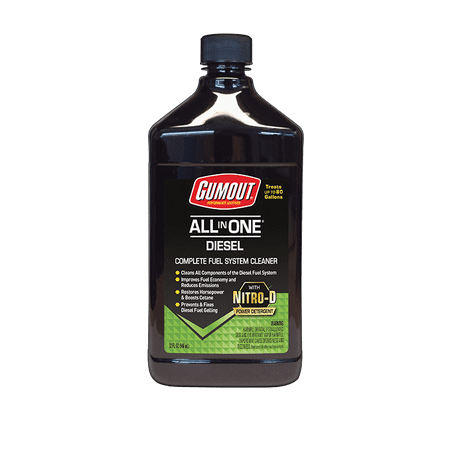 Gumout All-in-One Diesel Fuel System Cleaner, 32 fl. Oz - (Best Diesel Chip For Fuel Economy)