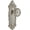 Satin Nickel, variant on Grandeur Soleil Door Knob with Grande Victorian Plate