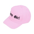 thumbnail image 1 of Gorra para niños, gorra bordada para niños, gorra lisa ajustable, gorra de béisbol para niños, ultra sensible, 1 of 8
