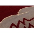 thumbnail image 2 of Tapis Noué Main Caucasus Kula Rouge Laine 3'8x4'10, 2 of 2