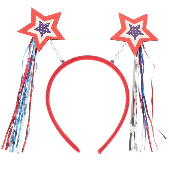 Assorted Color Glitter Fourth of July Headband for Women Perfect for Parties and Celebrations