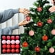thumbnail image 2 of Decoraciones de Árbol de Navidad Colgante de Decoración de Navidad 6cm Estilo Retro Bola de Rasguños Colgante de Decoración de Bola de Navidad Colgante de Árbol de Navidad, 2 of 7