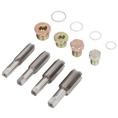 

Oil Drain Plug Rethreading Tool Replacement Oil Pan Thread Repair Kit For Engine Care