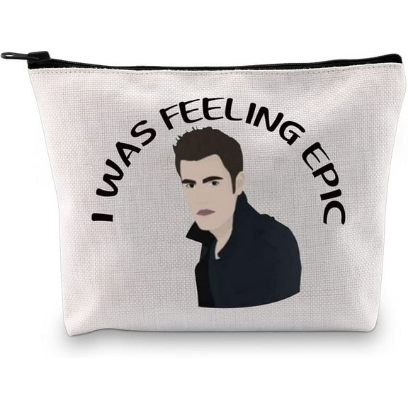 Stefan Inspired Gift Vampire Fans Gift I Was Feeling Epic Makeup Bag for Women Girls