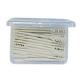 thumbnail image 3 of Safeglitz 2024 Upgrade 2-in-1 Nose Hair Trimmers - 20Pcs Manual Tools with Ear Spoon, 360° Rotating for Women & Men, 3 of 9