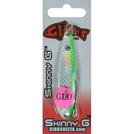 Gibbs Delta Skinny G Fishing Spoons for Trolling Irish Cream 1/4 oz.