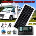 thumbnail image 5 of Kit De Sistema De Paneles Monocristalinos Kit De Paneles Solares Kit De Inversor Solar Portátil Ligero Para Barcos Coches Speravity EL016651-02, 5 of 5