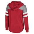 thumbnail image 3 of Girls Youth Colosseum Scarlet Ohio State Buckeyes Reflection Hoodie Long Sleeve T-Shirt, 3 of 3