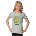 thumbnail image 3 of Michigan Pride Retro Distressed Logo Womens Slim Fit Graphic Tee Brisco Brands S, 3 of 5