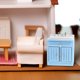 thumbnail image 2 of 1 conjunto de mini fregadero de la casa de la casa del lavado de muñecas Decoración mini -estufa de mini estufa, 2 of 5