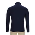 thumbnail image 6 of PNTUTB Men's Casual Solid Color Knit Long Sleeve Turtleneck Winter Warm Thickened Comfort Pullover Sweaters, 6 of 6