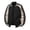 Black, variant on Stand Collar Stripe Baseball Jacket Men Stand Collar Zip Up Lightweight Casual Streetwear Jacket Blue XXL
