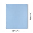 thumbnail image 3 of Rewenti Ice Silk Refrshing Mat Dormitory Breathable Refrshing Mat Summer Refrshing Mat Ice Silk Mat Bed Sheet Mattress for Home Use, 3 of 6