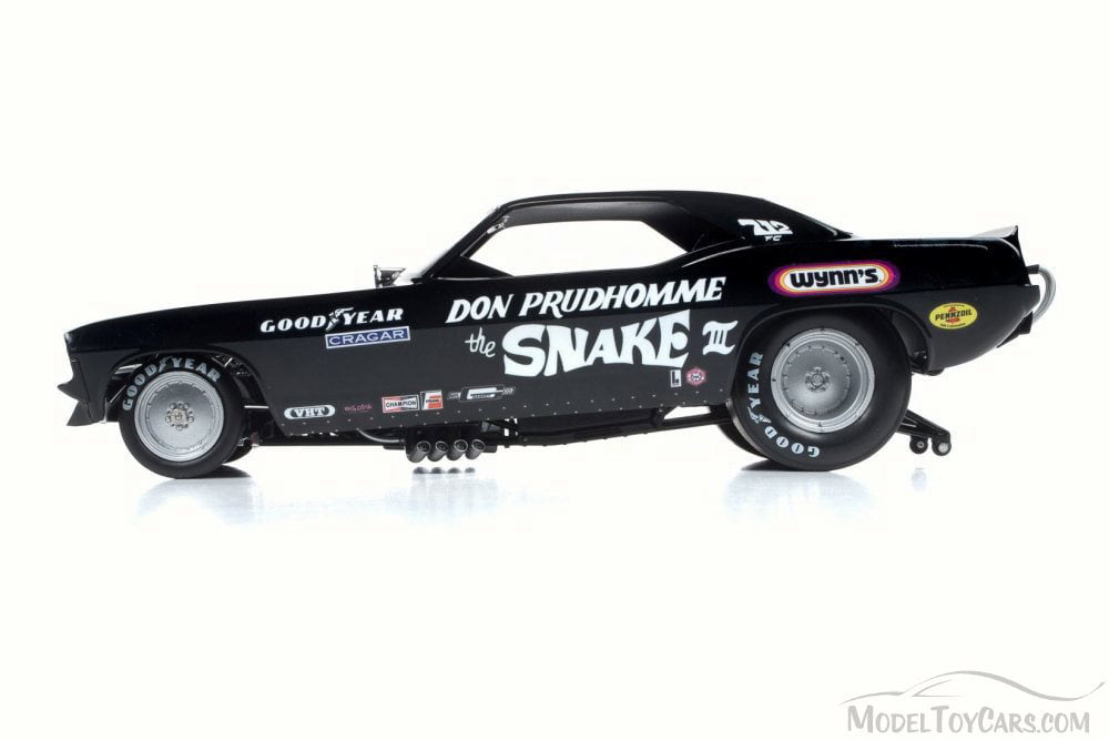 Don The Snake Prudhomme 73 Plymouth Cuda Nhra Funny Car Dragster 164