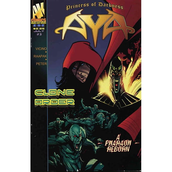 Aya (2nd Series) #3 VF ; AK Comic Book