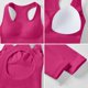 thumbnail image 5 of Body moldeador para mujer, color liso, moldeador de cintura, mono deportivo de fitness con cojín para el pecho., 5 of 5