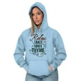 thumbnail image 3 of Relax Take Your Thyme Gardening Pun Hoodie Sweatshirt Women Brisco Brands 5X, 3 of 6