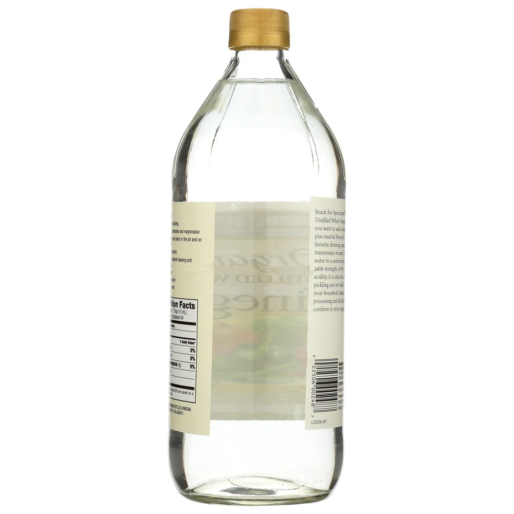 Spectrum Organic White Vinegar, 32 Ounce -- 12 per Case.