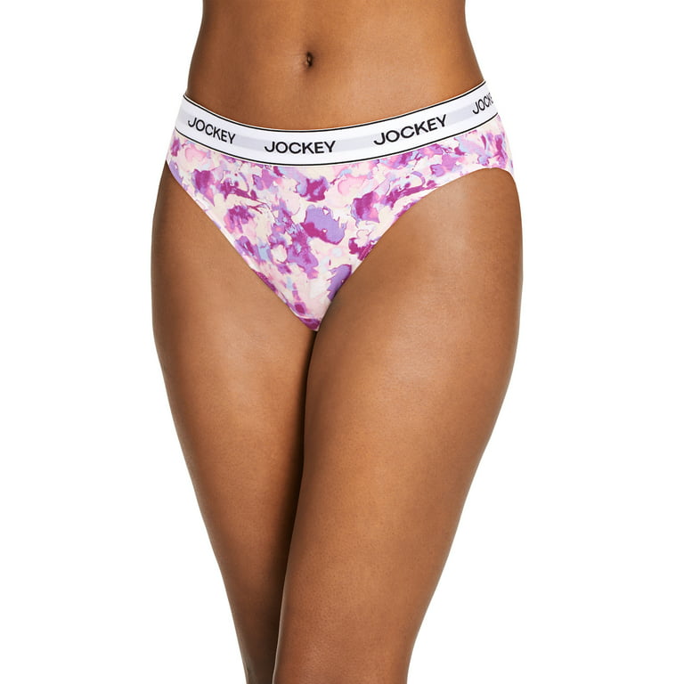 Jockey® Essentials S-XXXL Stretch Women\'s Sizes Bikini Panties, 3-Pack, Cotton