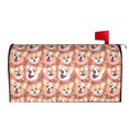 thumbnail image 2 of Haiem Corgi Head with Floal Mailbox Covers Magnetic ,Mailbox Wraps Post Letter Box Cover for Holiday Garden Yard Decor-25.5x21 in, 2 of 9